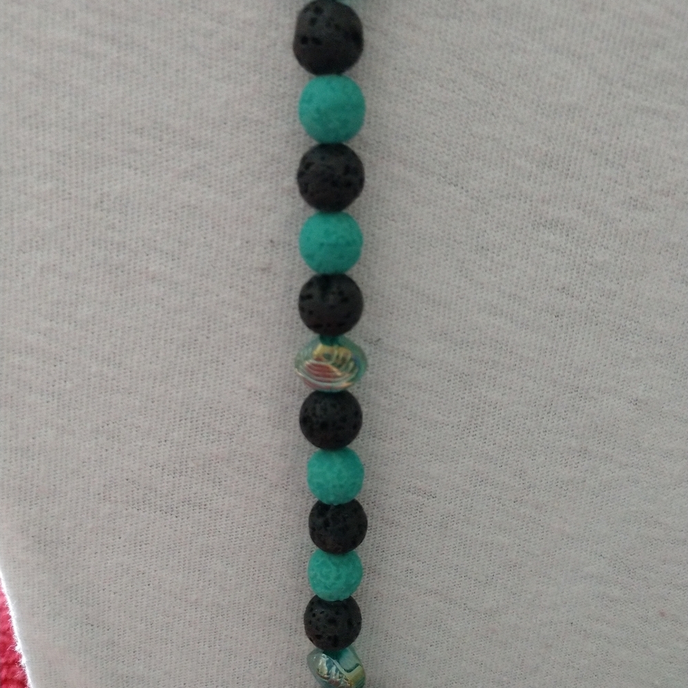 😀 NECKLACE HANDMADE NEW 20" Women's - Picture 5 of 6